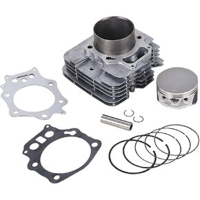 TRX450 Top End Kit Φ90mm Cylinder Piston Ring Gasket Top End Rebuild Kit for Foreman 450 TRX450 S/ES/FE/FM 4x4 1998 1999 2000 2001 2002 2003 2004, Replace OE 112100-HN0-A00 13101-HN0-A00