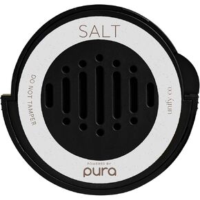 Pura & Unify Co. Car Scent Refill - Fragrance for Pura Car Diffuser - Clean & Safe Luxury Diffuser Scent - Long-Lasting Fragrance for 30 Days of Aroma - Must-Have for Car - Salt