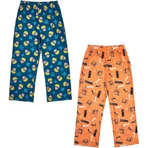 Naruto Main Character & Icons Boy’s 2-Pack Sleep Pajama Pants