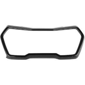 for Colorado Dash Instrument Cluster Gauges Trim Cover for Chevrolet Colorado/GMC Canyon 2023 2024 up Carbon Fiber Grain Interior Accessories 1pcs