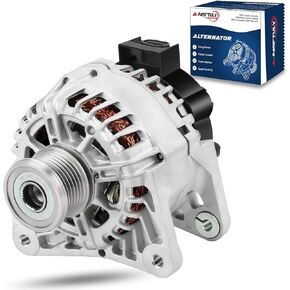 Alternator Fits for Nissan Sentra L4 1.8L 2013 2014 2015 2016 2017 2018 2019, High Output Alternator Replacement 231003SH2B, 2611855B, FG12T039, 231003SH2B, AVA0169, 40040136, 23100-3SH2B