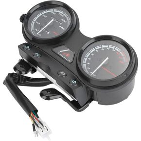 Ybr 125 - عداد المسافات للدراجات النارية LCD عداد السرعة الرقمي عداد المسافات مقياس سرعة الدوران KM/H مقياس السرعة العالمي مناسب لـ YBR 125 2005 2006 2007 2008 2009 in Kuwait