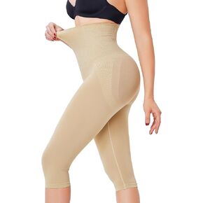 Nebility Seamless Shapewear Tummy Control High Waist Compression Leggings for Women Butt Lifting Shapewear Thigh Slimmer