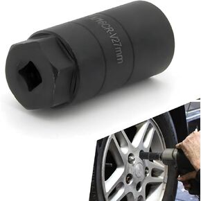 1 PC Automobile Oil Pressure Switch Socket, Oil Pressure Sensor Removal Accessories, Engine Oil Pressure Sensor Switch, Universal for Most Cars (Black)