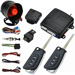 Car Security Alarm System Keyless Entry Central Door Lock Shock Sensor Universal