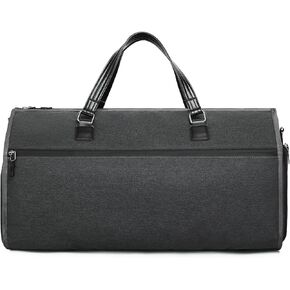 Convertible Garment Bag with Shoulder Strap, Carry on Duffel Bag Waterproof Garment for Men Women - 2 in 1 Hanging Suitcase Suit Travel Bags with Shoe Pocket