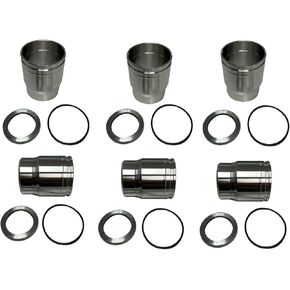 Hconcet Injector Sleeve Kit Cup Tube - Injector - W/Seal 3686961 3686883 Compatible with Cummins ISX15 QSX15 X15 CM2350 Diesel Engine Parts single Cam