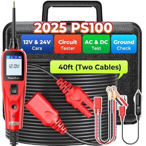2025 Autel Circuit Tester, Power Circuit Probe Tool, 12-24V Electrical Short Open Breaker Circuit Finder, Auto Circuit Tester, Digital Multimeter/Relay & Diode Resistance Tool Kit, & 20FT Long Cord