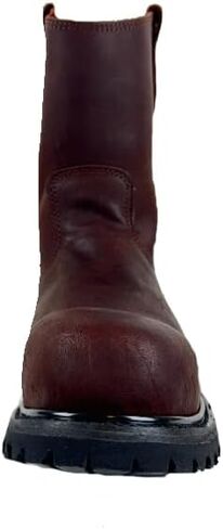 Roper Boot, 9-inch Shaft, Brown Color, Dielectric Polyamide Toe, Size8 in Saudi Arabia