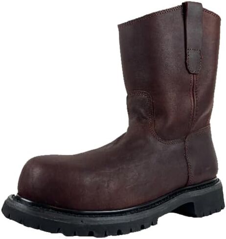Roper Boot, 9-inch Shaft, Brown Color, Dielectric Polyamide Toe, Size8 in Saudi Arabia
