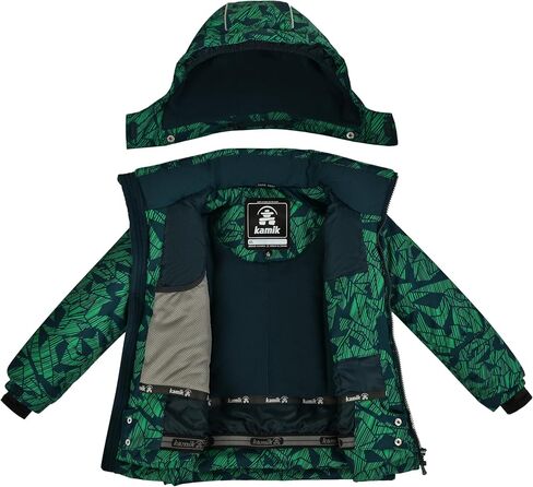 Kamik Boys' Wings Insulated Jacket (Toddler/Little Big Kid) in Saudi Arabia