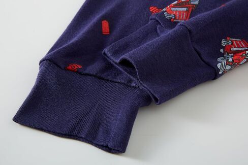 Toddler Boys Pajamas Sets Cotton Long Sleeve Sleepwear for Boys in Kuwait