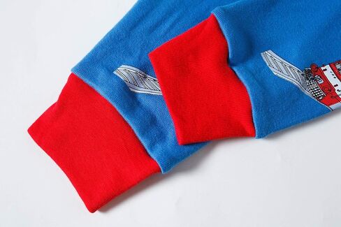 طقم بيجامات للأولاد الصغار ملابس نوم قطنية بأكمام طويلة للأولاد in Kuwait