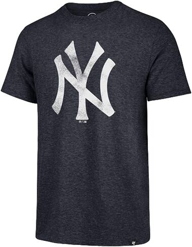 MLB Men's Distressed Imprint Match Team Color Primary Logo Word Mark T-Shirt (St Louis Cardinals Navy, Medium) in Saudi Arabia