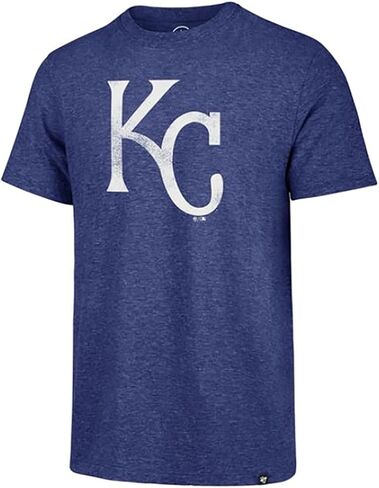 MLB Men's Distressed Imprint Match Team Color Primary Logo Word Mark T-Shirt (St Louis Cardinals Navy, Medium) in Saudi Arabia