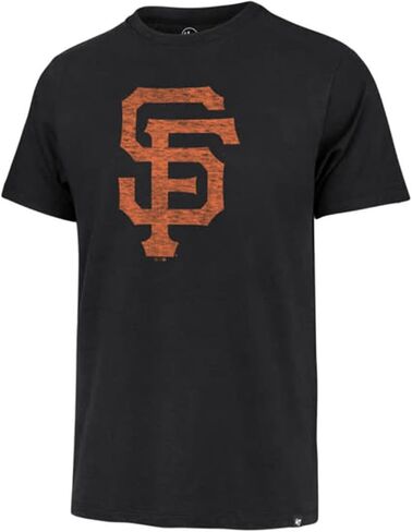 MLB Men's Distressed Imprint Match Team Color Primary Logo Word Mark T-Shirt (St Louis Cardinals Navy, Medium) in Saudi Arabia