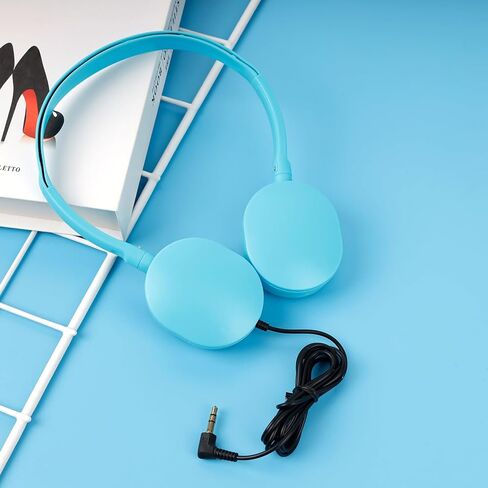 10 Pack Kids Headphones Bulk for Classroom School,Durable Wholesale Wired Headphones for Kids Student Boys Girls Adults,3.5mm Jack for Chromebook Computer (10 Colors) in Kuwait