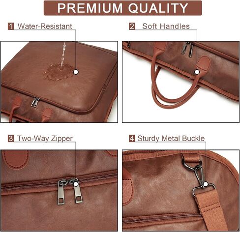 Travel Garment Bag, seyfocnia Carry on Garment Bags for Hanging Clothes in Saudi Arabia