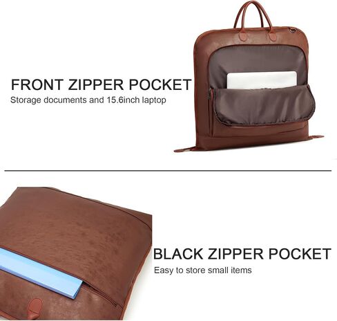 Travel Garment Bag, seyfocnia Carry on Garment Bags for Hanging Clothes in Saudi Arabia