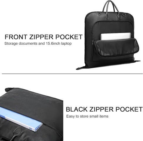 Travel Garment Bag, seyfocnia Carry on Garment Bags for Hanging Clothes in Saudi Arabia