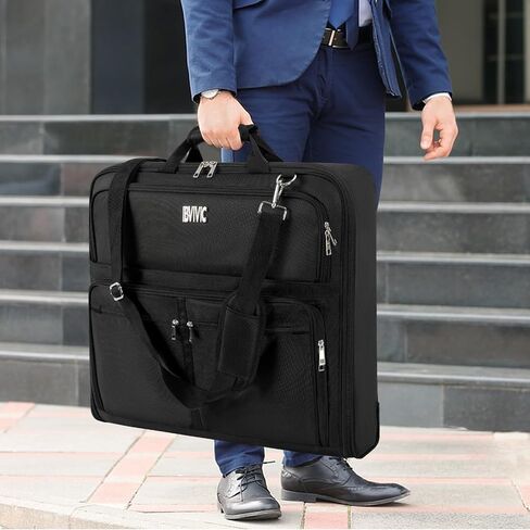 Garment Bags For Travel Carry On Garment Bag For Hanging Clothes Large Suit Travel Bag Convertible Travel Garment Bag For Men And Women in Saudi Arabia