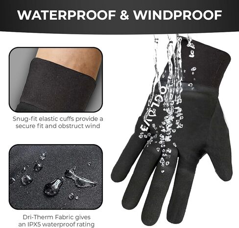 OGLOVE Kids Winter Gloves - Waterproof Thermal Touchscreen Sports Field Gloves for Football, Soccer, Rugby, Mountain Biking, Cycling, Running, Lacrosse and Much More in Kuwait