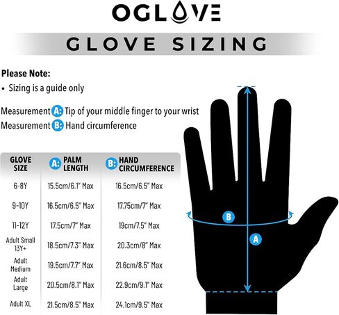 OGLOVE Kids Winter Gloves - Waterproof Thermal Touchscreen Sports Field Gloves for Football, Soccer, Rugby, Mountain Biking, Cycling, Running, Lacrosse and Much More in Kuwait