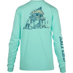 Salt Life Women's Hideaway Long Sleeve Unisex Fit Tee