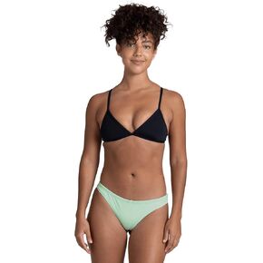JOLYN Dreya Mid-Rise Bikini Bottom, Cheeky Women's Athletic Swimsuit Bottom, Sport Bathing Suit Bottom for Women