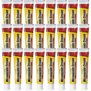 CareAll Miconazole Nitrate 2% Antifungal Cream 1.0 oz. (24 Pack), Cures Most Athlete’s Foot, Jock Itch, Ringworm, Compare to Leading Brand