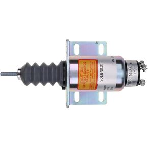 Fuel Shutoff Solenoid Valve 2001-12F2U1B2A SA-2774-A 3740048 Compatible with General WOODWARD Engine 12V