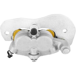 Front Right RH Passenger Side Brake Caliper with Sintered Brake Pads Compatible with Can-Am Maverick 2017-2022, Defender 2016-2022, Commander 2021-2022#Replace 705601463 705601888