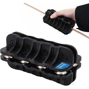 Handheld Tubing Straightener, 5/8in Tube Straightening Tool, PVC and Aluminum Handheld Tube Straightening Tool for Brake and Fuel Line, Universal Brake Line Straightening