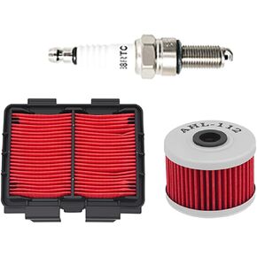 AHL Air Filter & Oil filter & Spark plug Compatible with Honda CRF250L CRF250 L 2013-2016