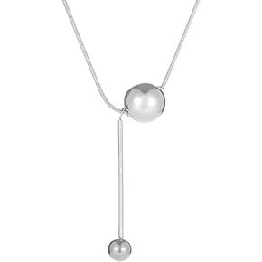Jude Jewelers Stainless Steel Linked Ball Beads Wedding Holiday Collar Necklace