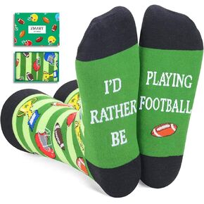 Zmart Sports Gifts For Men Women - Gifts For Softball Basketball Lovers, Volleyball Football Gifts Socks Stocking Stuffers