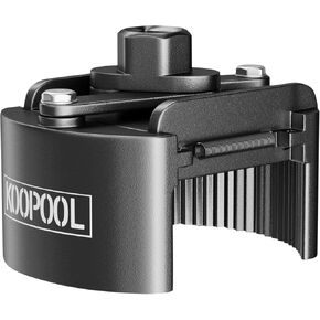 Adjustable Oil Filter Wrench, 60-80mm（2-3/8 to 3-1/8 in Oil Filter Remover Tool, Universal Oil Filter Wrench with 1/2" Drive for Small & Medium Spin-on Oil Filters