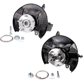 TRQ Suspension Knuckle Kit Compatible with 2013-2017 Honda Accord