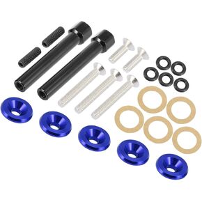 Motoforti Low Profile Engine Valve Cover Washer Bolt Kit Blue for Acura for Honda D-Series Engines D15 D16 Long-lasting