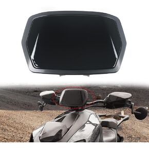 Plastic Gauge Spoiler for Can-Am Ryker, Gauge Spoiler Kit Support for Can Am Ryker 600 900 Sport & Ryker Rally Edition All Modes Accessories, Replace OEM #219400818 (Black)