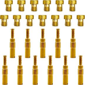 24Pcs Carburetor Jet Kit for Keihin Nibbi FCR-MX PE PJ PZ PWK CVK GY6 99101-393 N424-21