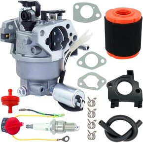 المكربن ​​993-00170 يناسب شبل كاديت لـ MTD لـ TROY-BILT 4X90HU 4X90H0 4X90HUA 4X90HW 547cc نماذج XT1-LT42 يستبدل الجرار 993-00170A بفلتر هواء 937-05066