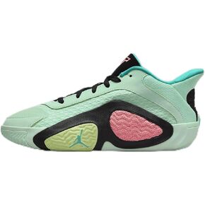 Nike Tatum 2 Big Kids' Basketball Shoes (FJ6459-300, Mint Foam/Black/Hyper Jade/Lava Glow)
