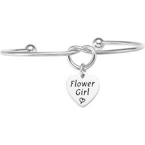 Kivosliviz Flower Bracelet Gifts Proposal Gifts for Bangle Jewelry Asking Flower Proposal Gift Set Ideas Flower Female Bracelet