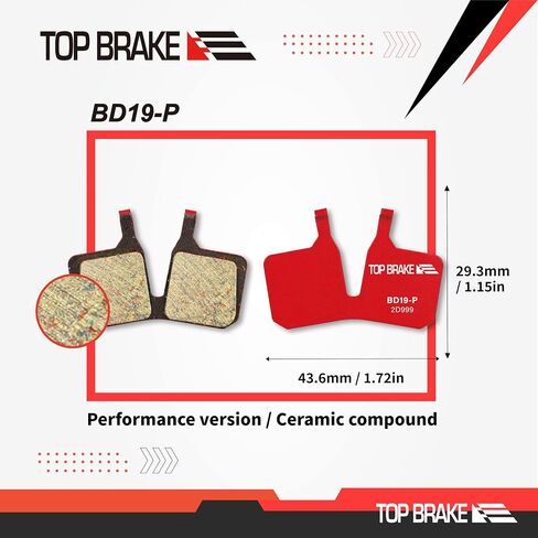 فرامل علوية BD19-E+ مكابح دراجة قرصية لـ MAGURA 4 مكبس MT5/ MT7/ MT5e in Kuwait