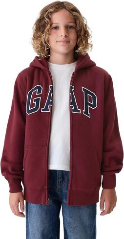 GAP Boys' Cozy Logo Full Zip in Kuwait