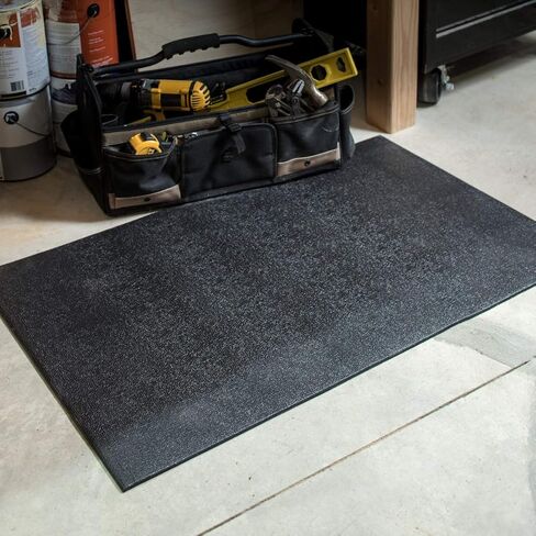 سجادة متجر مضادة للتعب 286016 من Duck Brand، 38 بوصة × 24.75 بوصة، أسود in Kuwait