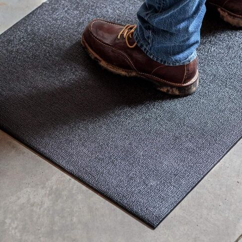 سجادة متجر مضادة للتعب 286016 من Duck Brand، 38 بوصة × 24.75 بوصة، أسود in Kuwait