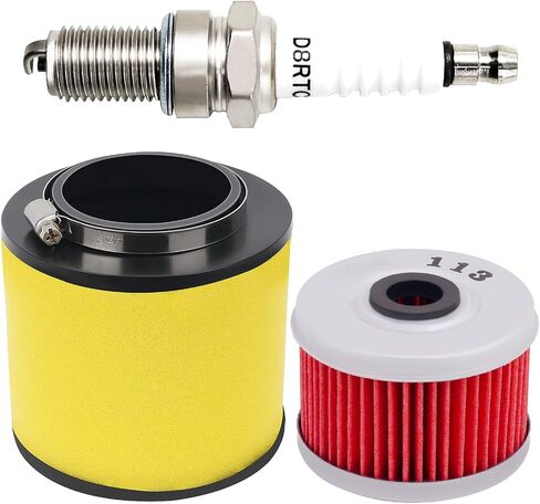 17254-HC5-900 Air Filter Oil Filter Spark Plug for Honda Fourtrax 300 TRX300 TRX300FW 1992-2000 Foreman 400 450 TRX400FW TRX450S TRX450ES TRX450FE TRX450FM 2x4 4x4 in Saudi Arabia