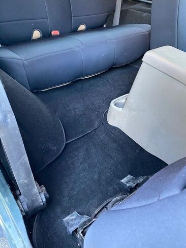 Kojem Full Set Carpet Kit Floor Liner Compatible with 1997-2006 Jeep Wrangler TJ Interior Floor Rug Mat Carpet Pad Black 6PCS in Kuwait